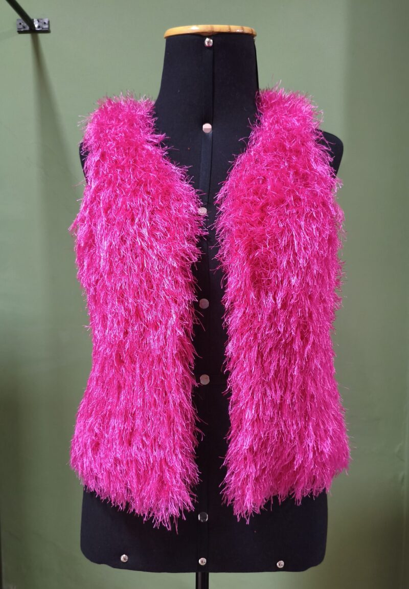 Colete Nuvem Rosa